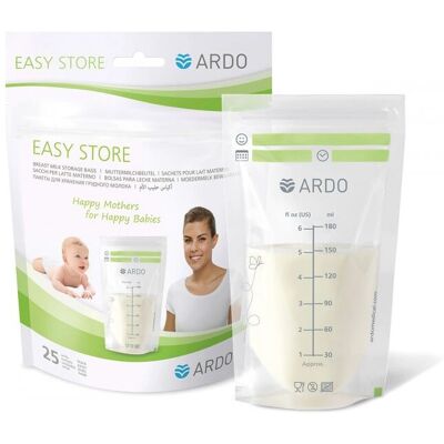 Ardo Easy Store 25 Sacche per Latte Materno - Conservazione Sicura Ardo Easy Store 25 Sacche per Latte Materno - Conservazione Sicura