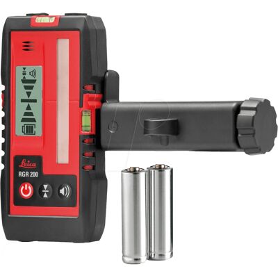 Leica Laserempfänger - Erkennung von Laserlinien bis 80 m - IP65 Leica Laserempfänger - Erkennung von Laserlinien bis 80 m - IP65