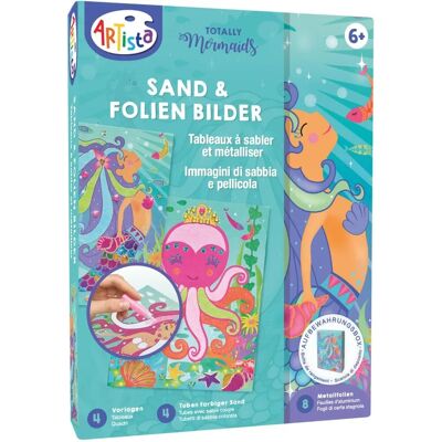 Artista Glitzer & Folien Bilder Meerjungfrau - Bastelset für Kinder Artista Glitzer & Folien Bilder Meerjungfrau - Bastelset für Kinder