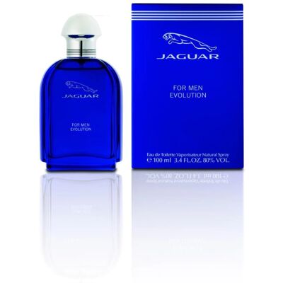 Jaguar Evolution Men Eau De Toilette - 100ml - Blue - Modern Fragrance Jaguar Evolution Men Eau De Toilette - 100ml - Blue - Modern Fragrance