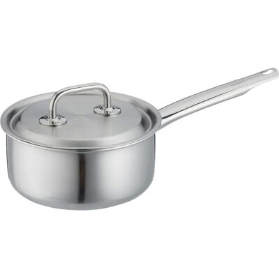 Casserole en acier inoxydable Spring 16cm - Compatible tous feux Casserole en acier inoxydable Spring 16cm - Compatible tous feux