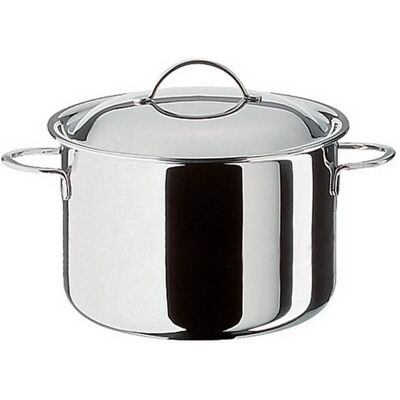 Spring CRISTAL cocotte profonde avec couvercle - 16cm, 2,0L, acier inoxydable Spring CRISTAL cocotte profonde avec couvercle - 16cm, 2,0L, acier inoxydable