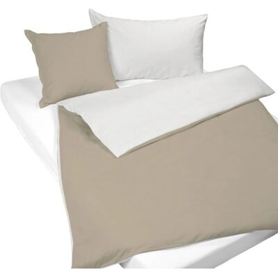 Nobilium - Duvetbezug Mia - Taupe - 200x210 cm - duvet cover Nobilium - Duvetbezug Mia - Taupe - 200x210 cm - duvet cover