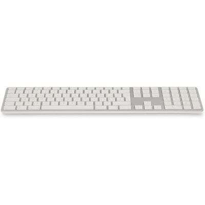 LMP Bluetooth Tastatur WKB-1243 - Kabellos, Silber, 110 Tasten, Mac/iOS LMP Bluetooth Tastatur WKB-1243 - Kabellos, Silber, 110 Tasten, Mac/iOS