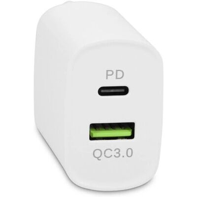 LMP Modell 23011 Weiß USB Schnellladegerät - Mobilgerät LMP Modell 23011 Weiß USB Schnellladegerät - Mobilgerät