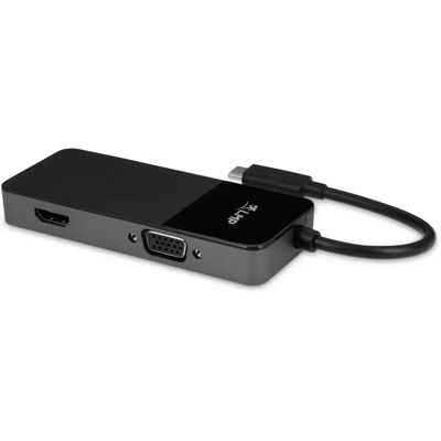 LMP USB-C Dual Adapter - Anschluss für zusätzliche Monitore an Apple M1 - HDMI & VGA - Schwarz LMP USB-C Dual Adapter - Anschluss für zusätzliche Monitore an Apple M1 - HDMI & VGA - Schwarz
