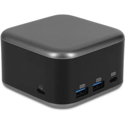 LMP 25189 Laptop Dock - 5 Ports, USB-C, 130W, Schwarz & Silber LMP 25189 Laptop Dock - 5 Ports, USB-C, 130W, Schwarz & Silber