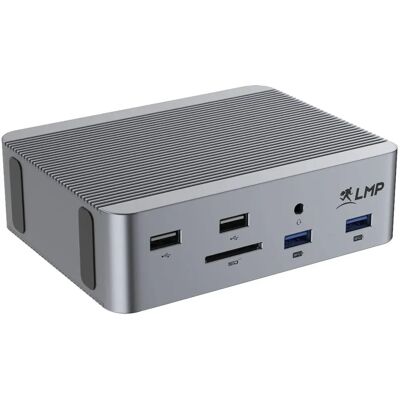 LMP USB4 SuperDock 2 - 15-poorten Dockingstation - Grijs LMP USB4 SuperDock 2 - 15-poorten Dockingstation - Grijs