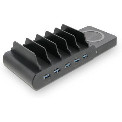 LMP - DuoCharge 5+1 - Grau - 150W - Ladestation LMP - DuoCharge 5+1 - Grau - 150W - Ladestation