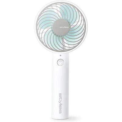Stylies Lacerta - Bleu - Ventilateur manuel - Publicité Stylies Lacerta - Bleu - Ventilateur manuel - Publicité