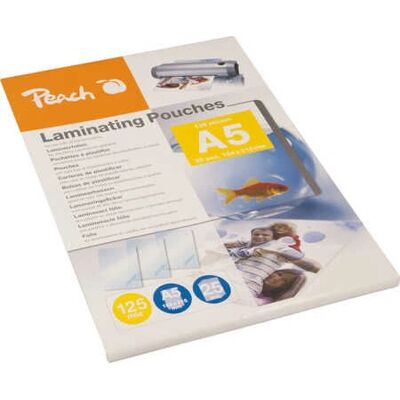 Peach A5 Laminatorpose - 25 Stykker Peach A5 Laminatorpose - 25 Stykker