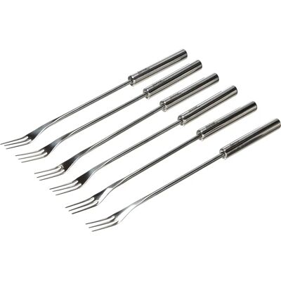 Spring 2890280606 Ensemble de 6 fourchettes pour fondue au fromage Spring 2890280606 Ensemble de 6 fourchettes pour fondue au fromage