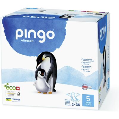 Pingo - PI_0501 - 12-25 kg - 72 pcs - Couche jetable - Publicité Pingo - PI_0501 - 12-25 kg - 72 pcs - Couche jetable - Publicité