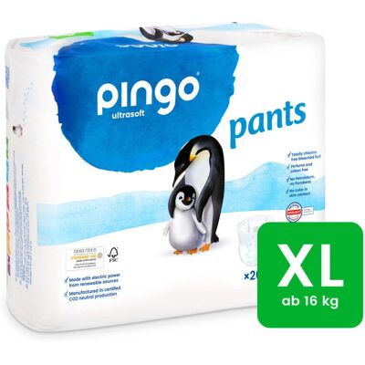 Pingo Couches jetables garçon/fille - Léger, 26 pièces - Publicité Pingo Couches jetables garçon/fille - Léger, 26 pièces - Publicité
