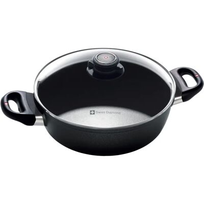 Pentola a minestra Swiss Diamond 89168240 - 3L Alluminio Nero Pentola a minestra Swiss Diamond 89168240 - 3L Alluminio Nero