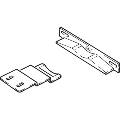 HAWA - Zwischenstopper-Garnitur - 3-flg Garnituren - Ferramenta porta HAWA - Zwischenstopper-Garnitur - 3-flg Garnituren - Ferramenta porta