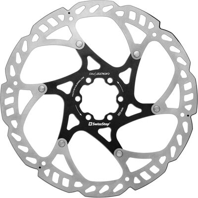 SwissStop SwissStop Catalyst Pro Bicycle Rotor - 6 Bolt - Silver SwissStop SwissStop Catalyst Pro Bicycle Rotor - 6 Bolt - Silver