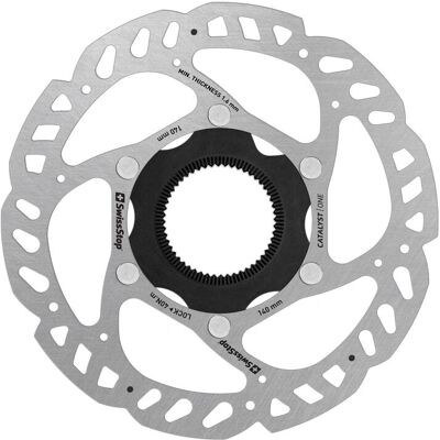 SwissStop Catalyst One Fietsremschijf - Zilver SwissStop Catalyst One Fietsremschijf - Zilver