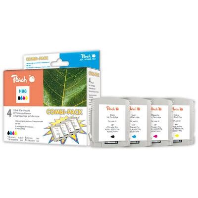 Cartouche d'encre Peach 313231 - Multicolore pour HP OfficeJet PRO K Cartouche d'encre Peach 313231 - Multicolore pour HP OfficeJet PRO K