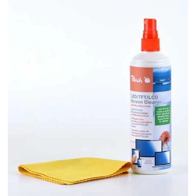 Peach 313282 Kit de nettoyage d'équipements - LCD TFT Plasma - 250ml Peach 313282 Kit de nettoyage d'équipements - LCD TFT Plasma - 250ml
