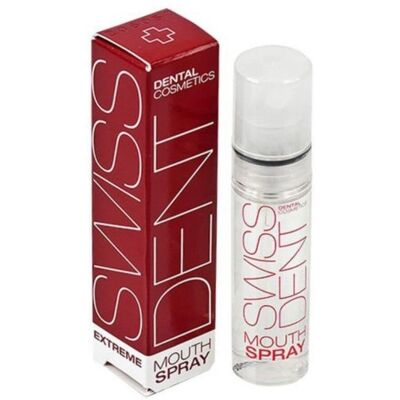 Swissdent Swissdent Extreme Mundspray Edelstahl - Mundspray für Männer Swissdent Swissdent Extreme Mundspray Edelstahl - Mundspray für Männer