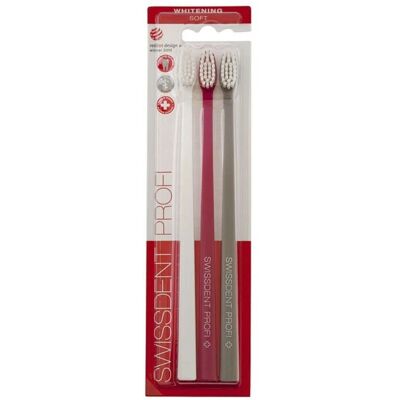 Swissdent Profi Whitening Hammasharja - Tehokas plakinpoisto Swissdent Profi Whitening Hammasharja - Tehokas plakinpoisto