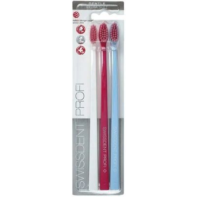 Swissdent Profi Gentle Toothbrush Trio - Toothbrush Swissdent Profi Gentle Toothbrush Trio - Toothbrush