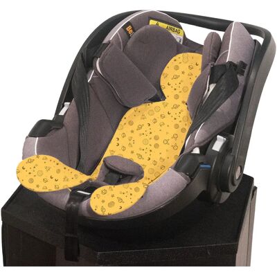 Kuli-Muli Climatic Space Honey 0+ - Lyocell - Kühlung - Gruppe 0+ Kuli-Muli Climatic Space Honey 0+ - Lyocell - Kühlung - Gruppe 0+