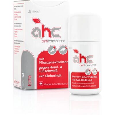 AHC forte Antitranspirant - Desodorante fuerte para manos y pies AHC forte Antitranspirant - Desodorante fuerte para manos y pies