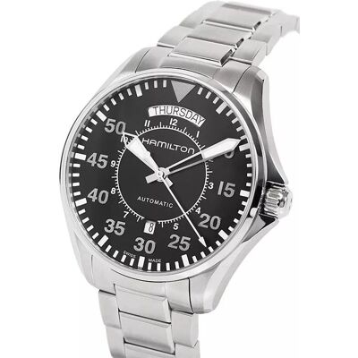 Hamilton Khaki Aviation Pilot Day Date Auto - H64615135 Hamilton Khaki Aviation Pilot Day Date Auto - H64615135