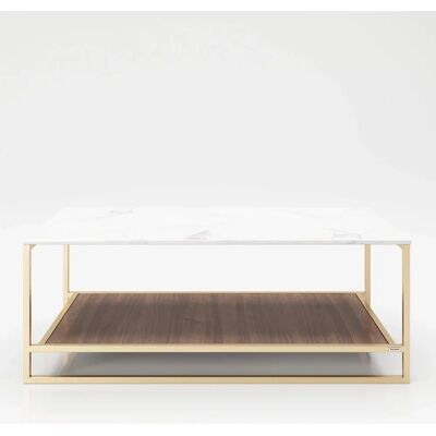 Table basse Playboy Olivia blanche - Tables de salon Table basse Playboy Olivia blanche - Tables de salon