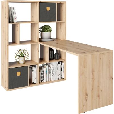 MY HOME Felicia Bücherregal - 12 offene Fächer - Modernes Design MY HOME Felicia Bücherregal - 12 offene Fächer - Modernes Design