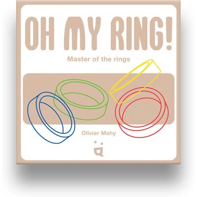 Helvetiq Oh My Ring! Brädspel för 2-4 Spelare - Familje Skoj Helvetiq Oh My Ring! Brädspel för 2-4 Spelare - Familje Skoj