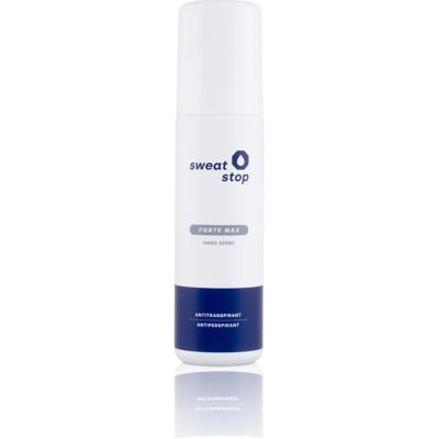 Spray Antitranspirant SweatStop Forte max - Mains et Corps - Publicité Spray Antitranspirant SweatStop Forte max - Mains et Corps - Publicité