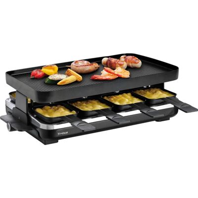Trisa Electronics Supreme 8 - Schwarz - Raclette Grill Trisa Electronics Supreme 8 - Schwarz - Raclette Grill