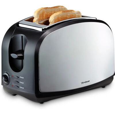 Trisa Crispy Toast 8 - Schwarz, Silber - Toaster Trisa Crispy Toast 8 - Schwarz, Silber - Toaster