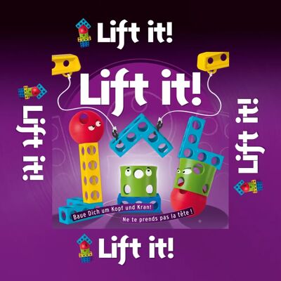 GAME FACTORY Lift it Jeu de Société - Jeu de Société GAME FACTORY Lift it Jeu de Société - Jeu de Société