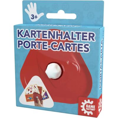 Game Factory 646198 Roter Kartenhalter - Brett-/Kartenzubehör Game Factory 646198 Roter Kartenhalter - Brett-/Kartenzubehör