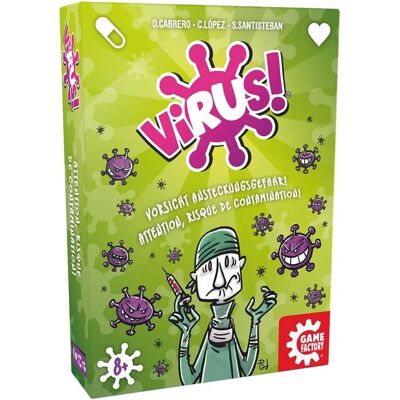 Game Factory Virus Kortspel - Flerfärgad - 646239 Game Factory Virus Kortspel - Flerfärgad - 646239