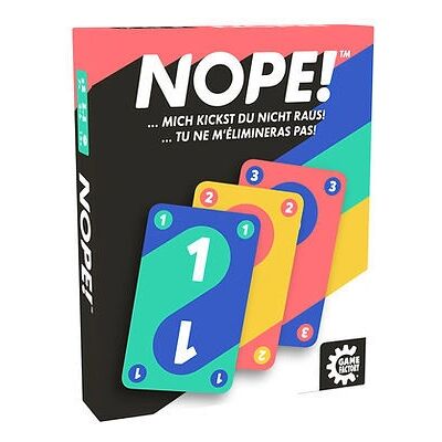 Game Factory Nope! 15 min Kaartspel - Kaartspel Game Factory Nope! 15 min Kaartspel - Kaartspel