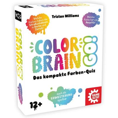 Game Factory Color Brain Go - Kartenspiel - Familien & Strategie - 20 min Game Factory Color Brain Go - Kartenspiel - Familien & Strategie - 20 min