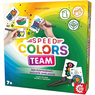 Game Factory Speed Colors Team - Gesellschaftsspiel Game Factory Speed Colors Team - Gesellschaftsspiel