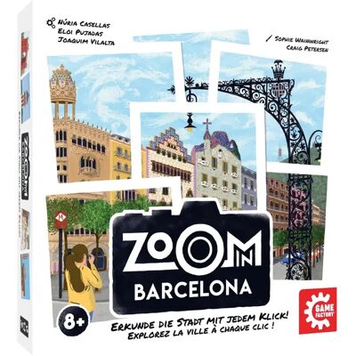 Game Factory - Zoom In Barcelona - Jeu de société Game Factory - Zoom In Barcelona - Jeu de société