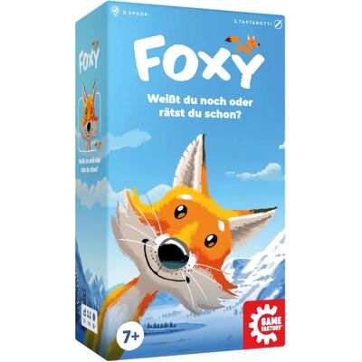 Game Factory Foxy Jeu de cartes de 15 min - Jeu de mémoire Game Factory Foxy Jeu de cartes de 15 min - Jeu de mémoire