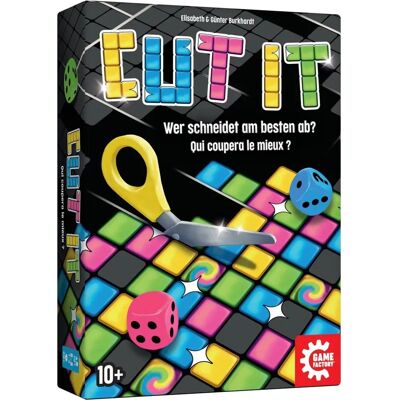 Game Factory Cut it - Bordspel - Meertalig - Voor 2+ spelers - Gezellig samenspel Game Factory Cut it - Bordspel - Meertalig - Voor 2+ spelers - Gezellig samenspel