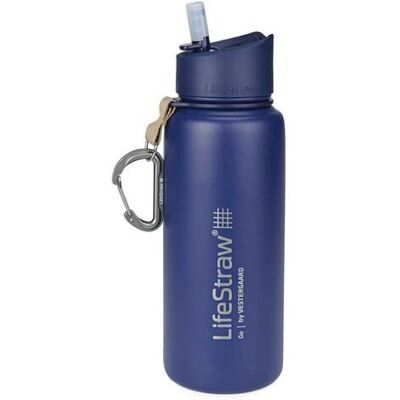 Botella de agua de acero inoxidable LifeStraw 710 ml - Purificador Botella de agua de acero inoxidable LifeStraw 710 ml - Purificador