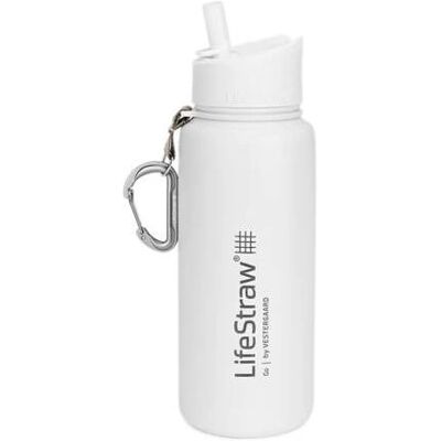 LifeStraw Bottiglia d'acqua in acciaio inossidabile - 700 ml - Bianco LifeStraw Bottiglia d'acqua in acciaio inossidabile - 700 ml - Bianco