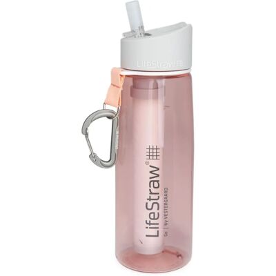 LifeStraw Go 0.65L Tritan Coral - Botella de agua con filtro LifeStraw Go 0.65L Tritan Coral - Botella de agua con filtro
