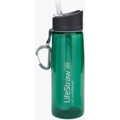 Bouteille d'eau LifeStraw Verte 650ml - Filtre à eau - Publicité Bouteille d'eau LifeStraw Verte 650ml - Filtre à eau - Publicité
