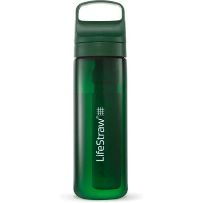 LifeStraw Go 650ML Terrasse Green Vannflaske LifeStraw Go 650ML Terrasse Green Vannflaske